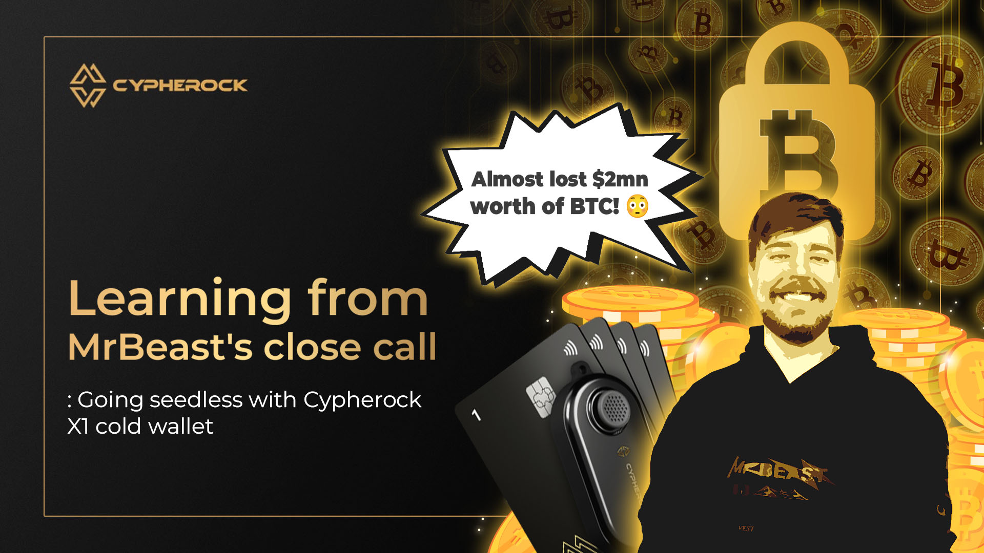 Hero image for Learning from MrBeast's Close Call: Enhancing Crypto Security with Safe Key Labs X1