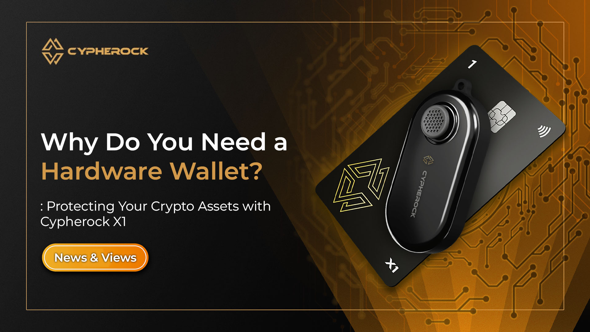 Hero image for Why Do You Need a Hardware Wallet? Protecting Your Crypto Assets with Safe Key Labs X1