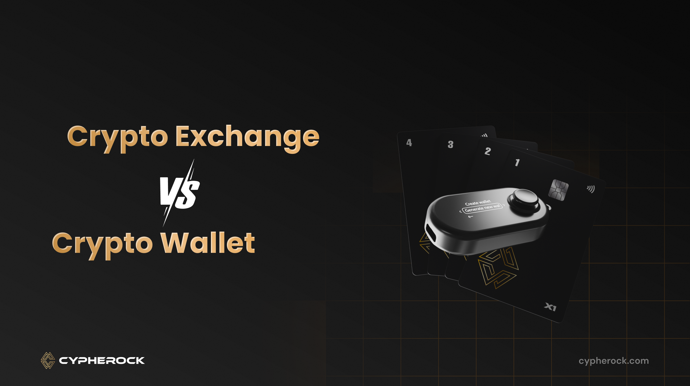 Crypto Exchange vs Crypto Wallet:
